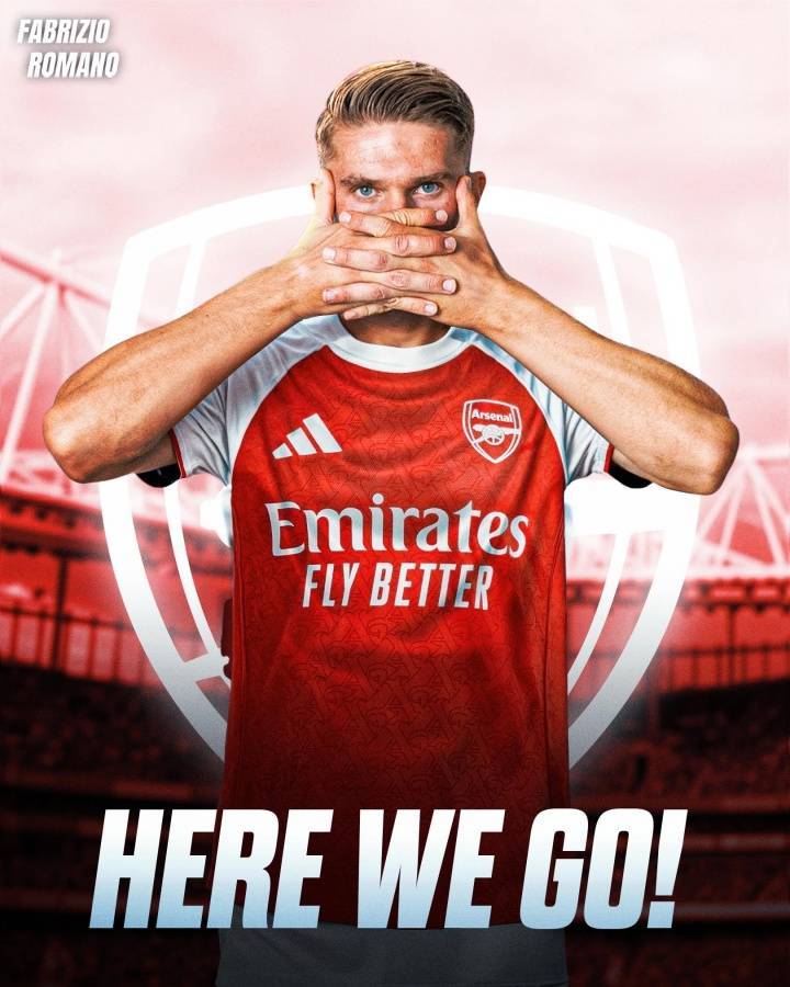 终于买中锋了！阿森纳5年多花超8亿欧无正印中锋，现签下约克雷斯